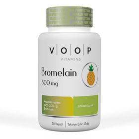 Voop Bromelain 500 mg 30 Kapsül
