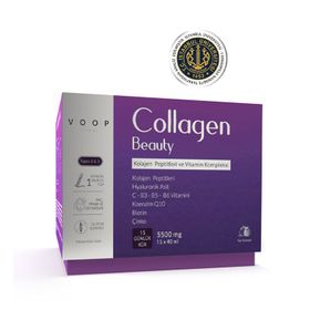 Voop Collagen Beauty 5500 mg Nar Aromalı 40 ml x 15 Shot