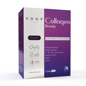 Voop Collagen Beauty Kollajen Peptitleri Vitamin Kompleksi 10 Saşe