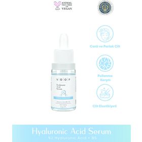 Voop Derinlemesine Yoğun %2 Hyaluronic Acid B5 Hyaluronik Asit 10 ml Yüz Nemlendirici Serum