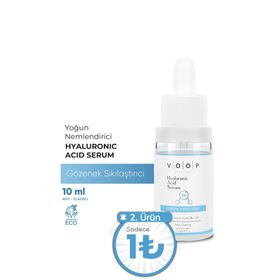 Voop Derinlemesine Yoğun %2 Hyaluronic Acid B5 Hyaluronik Asit 10 ml Yüz Nemlendirici Serum