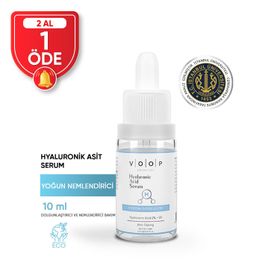 Voop Hyaluronik Asit +B5 Yoğun Nemlendirici 10 ml Cilt Bakım Serumu