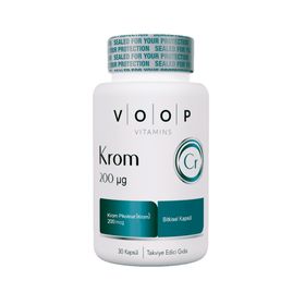 Voop Krom Pikolinat 200 mg 30 Kapsül