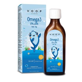 Voop Omega 3 Portakal Aromalı 150 ml Şurup Balık Yağı