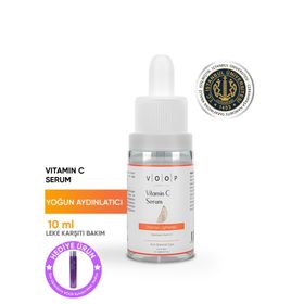 Voop Vitamin C Mini Su Bazlı Yoğun Aydınlatıcı 10 ml Cilt Bakım Serumu