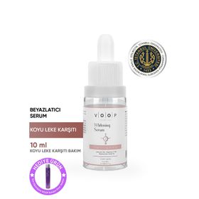 Voop Whitening Mini 10 ml Beyazlatıcı Cilt Bakım Ton Eşitleyici Serum