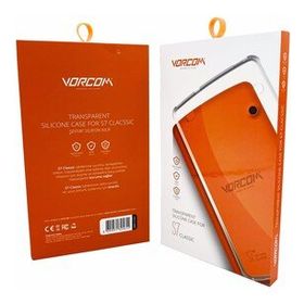 Vorcom S7 Classic 7 inç Şeffaf Dayanıklı Silikon Tablet Kılıfı