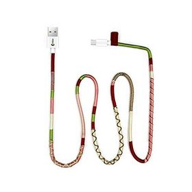 Vorson Handmade Candy 100 cm Micro Android Şarj ve Data Kablosu