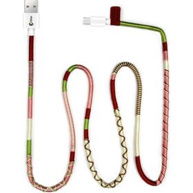 Vorson Handmade Candy 100 cm Micro Android Şarj ve Data Kablosu