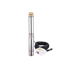 Vortex 3 inç 75 mm Dış Çap 15 m Kablolu 54 mss 2.8 m3/h 1 Hp Dalgıç Pompa