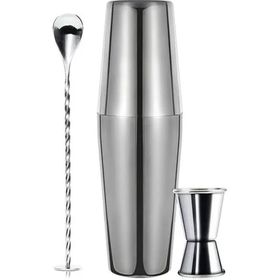 Vosco VB-KB3 750 ml 3 Parça Boston Shaker Kokteyl Seti
