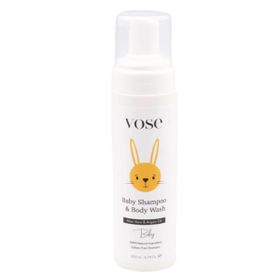 Vose Bebek 200 ml Saç ve Vücut Köpük Şampuan