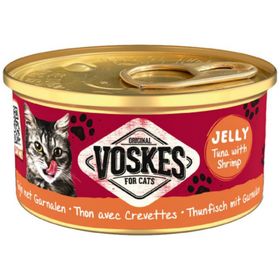 Voskes 85 gr Ton Balıklı ve Karidesli Kedi Konservesi