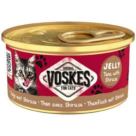 Voskes 85 gr Ton Balıklı ve Şirasulu Kedi Konservesi