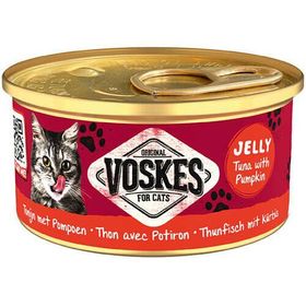 Voskes Ton Balıklı ve Balkabağı Jelly 85 gr Kedi Yaş Konservesi