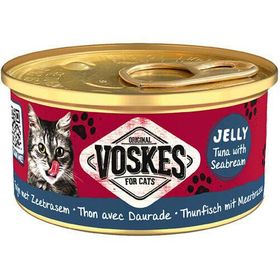 Voskes Ton Balıklı ve Çipura Jelly 85 gr Kedi Yaş Konservesi