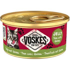 Voskes Ton Balıklı ve Kinoa Jelly 85 gr Kedi Yaş Konservesi