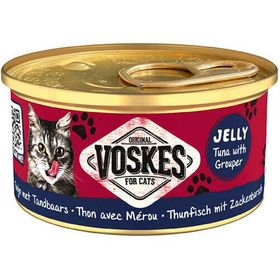 Voskes Ton Balıklı ve Orfoz Jelly 85 gr Kedi Yaş Konservesi