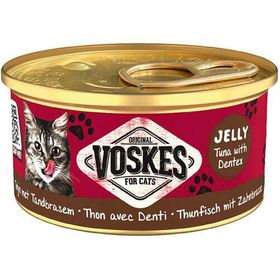 Voskes Ton Balıklı ve Sinagrit Jelly 85 gr Kedi Yaş Konservesi