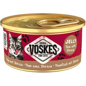 Voskes Ton Balıklı ve Şirasu Jelly 85 gr Kedi Yaş Konservesi