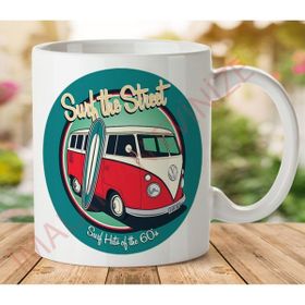 Vosvos Surf the Street Tasarımlı Baskılı Kupa