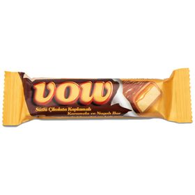 Vow 40 gr Karamelli Nugalı Bar