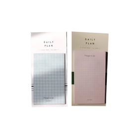 Vox Art 10x6 cm Pembe Mavi 50 Yaprak Yapışkanlı 2'li Not Kağıdı Set