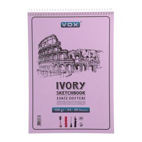 Vox Art A-4 40 Yaprak 100 gr Eskiz Çizim Defteri
