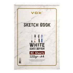 Vox Art A-4 40 Yaprak 120 gr Eskiz Çizim Defteri