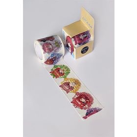 Vox Art Anime Washi Büyük Boy 4 cm 5 m Krem Kağıt Bant