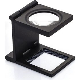 Vox Art B133 10x 2.5 cm Işıklı Metal Lup Büyüteç
