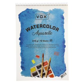 Vox Art Cold Press A5 12 Yaprak 315 gr Nat Beyaz Blok Sulu Boya