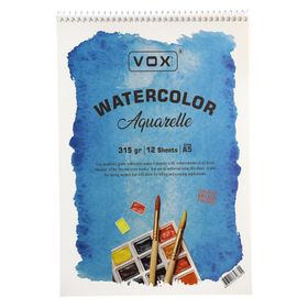 Vox Art Cold Press A5 12 Yaprak 315 gr Nat Beyaz Blok Sulu Boya