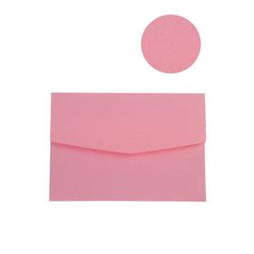 Vox Art İthal Dokulu 14x20 cm 220 gr Pembe 50 Adet Davetiye Zarfı
