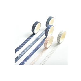Vox Art M7-399 Washi 5'li 1 cm 2 m Dekor Bant Seti