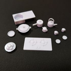 Vox Art VIM-107 26 Parça 1:25 Ölçek Mutfak Seti Maket