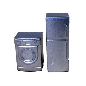 Vox Art VX79-78/50 1:50 Ölçek Çamaşır Makinesi ve Buzdolabı Seti Maket