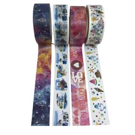 Vox Art WSB4-1 Washi 4'lü 1.5 cm 10 m Dekor Bant Seti