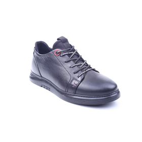 Voyager 5124 Sade Siyah Erkek Spor Ayakkabı