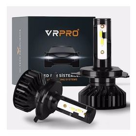 VRPRO F2 Mini Slim Led Xenon CSP Çip | H4 Far Ampulü
