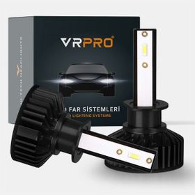 VRPRO F2 Mini Slim Led Xenon CSP Çip | H4 Far Ampulü