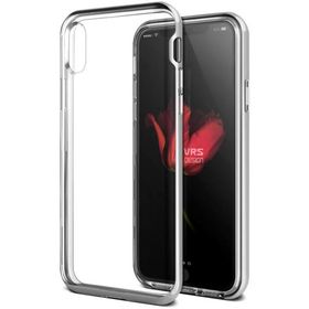 Vrs Design Crystal Bumper Iphone X Silver Kılıf