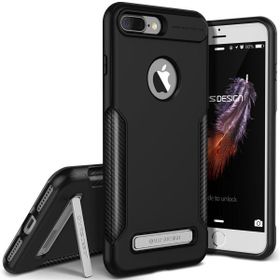 Vrs Design iPhone 7 Plus Black Carbon Fit Kılıf