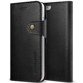 Vrs Design iPhone 8-7 Black Native Diary Deri Kılıf