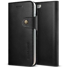 Vrs Design iPhone 8-7 Black Native Diary Deri Kılıf