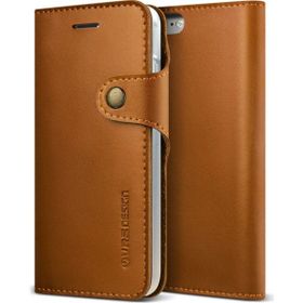 Vrs Design iPhone 8-7 Brown Native Diary Deri Kılıf