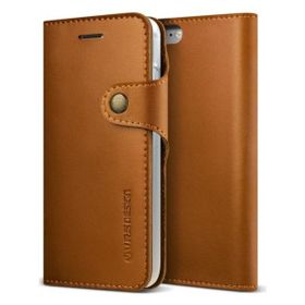 Vrs Design iPhone 8-7 Brown Native Diary Deri Kılıf