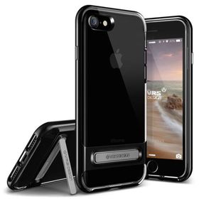 Vrs Design iPhone 8-7 Crystal Bumper Jet Black Kılıf
