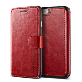 Vrs Design iPhone 8-7 Layered Dandy Black Wine Kılıf