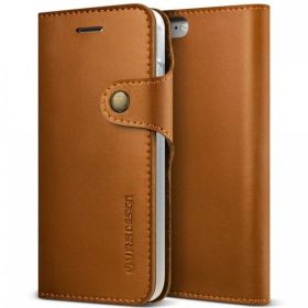 Vrs Design iPhone 8-7 Native Diary Brown Kılıf